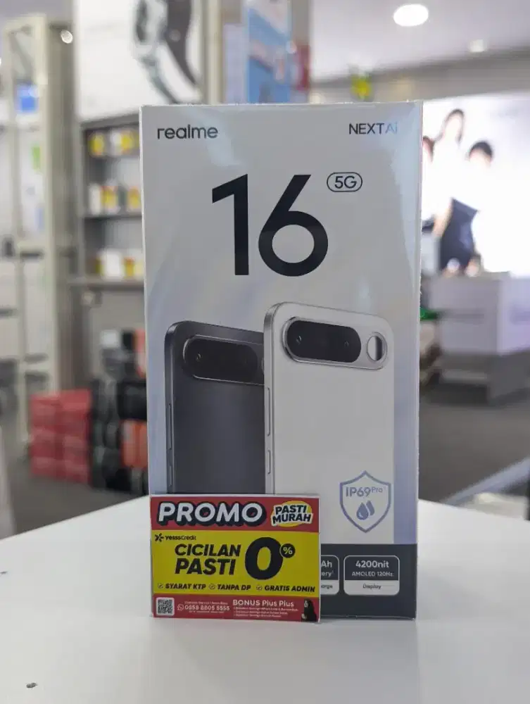 REALME 16 5G TERBARU READY BISA CICILAN PROSES CEPAT TANPA RIBET