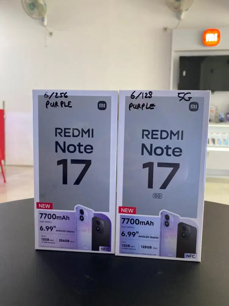 Redmi note 17 4G & 5G