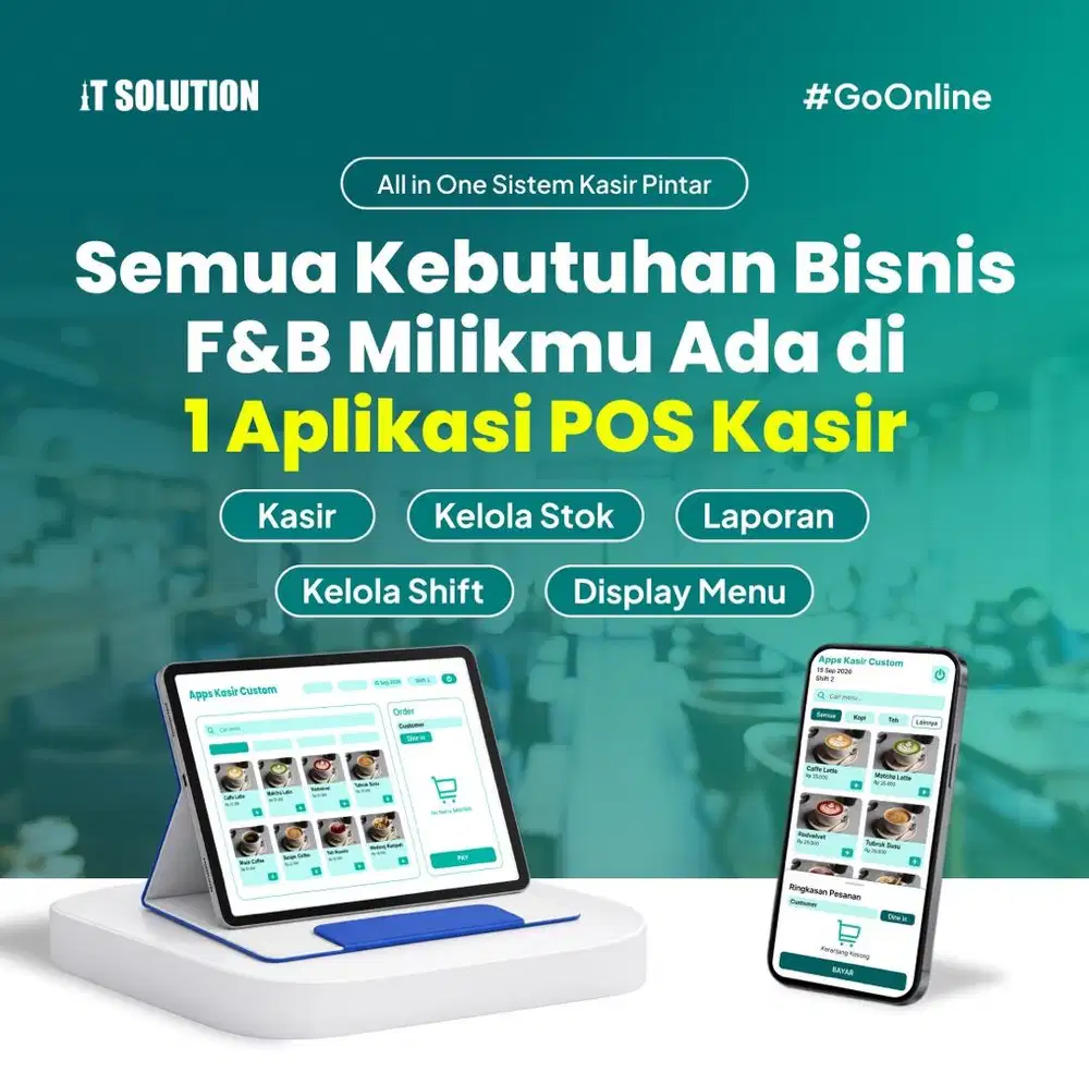 Paket Aplikasi POS Kasir Profesional untuk Bisnis di Klaten