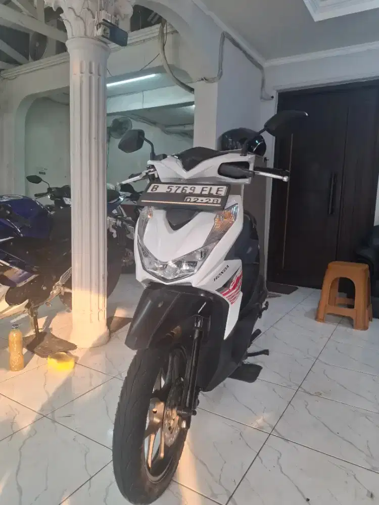 HONDA BEAT CBS 2023, HITAM PUTIH ISTIMEWA