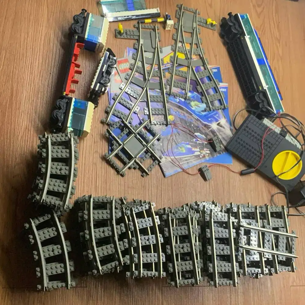 [RARE/VINTAGE] LEGO Train 9V System (4561 Railway Express / Set Kereta