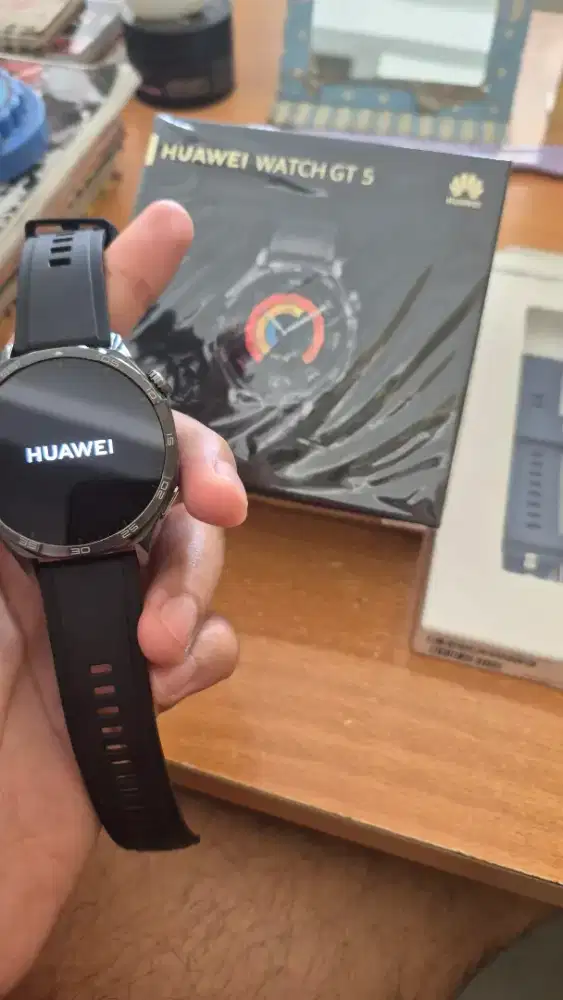 SMARTWATCH HUAWEI GT-5 LIKE NEW BONUS STRAP ORIGINAL