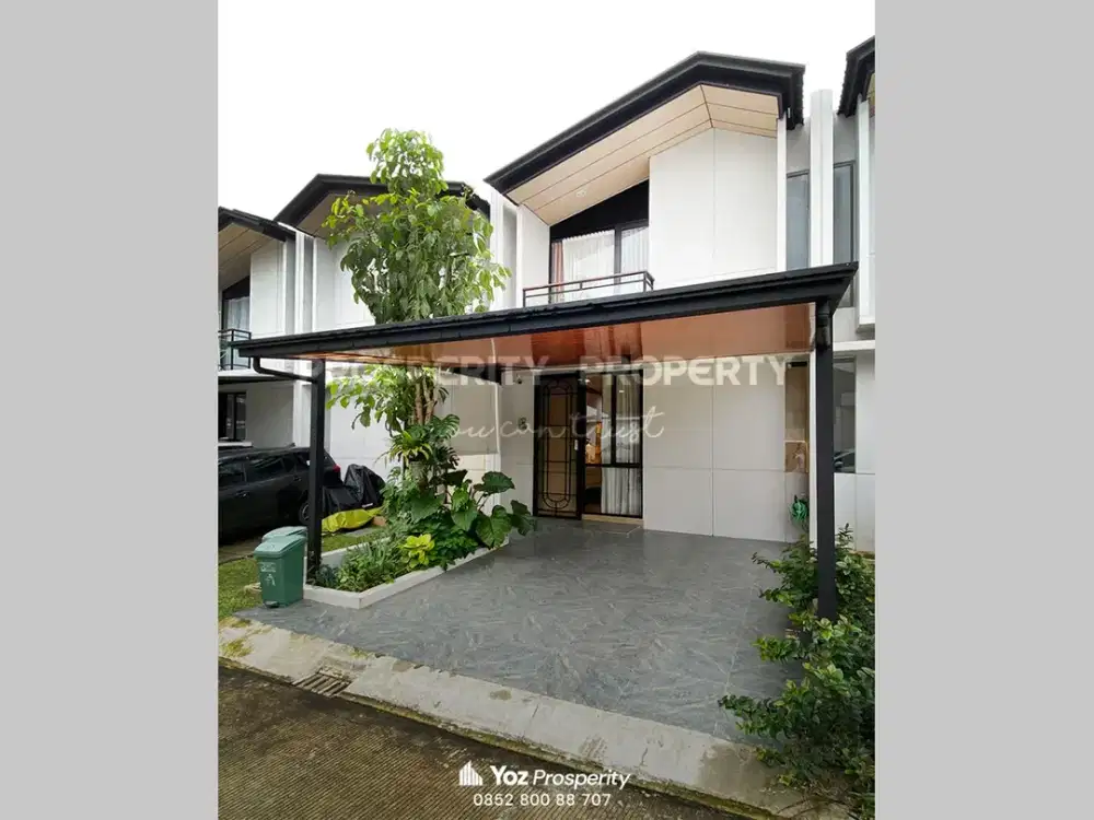 Rumah Rapi Baru Renovasi Siap Huni di Cluster Cendana Icon Lippo Karawaci Utara Akses Tol Tangerang Jakarta Terdekat