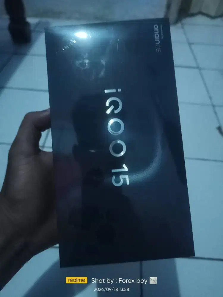 iqoo 15 5G kondisi baru segel