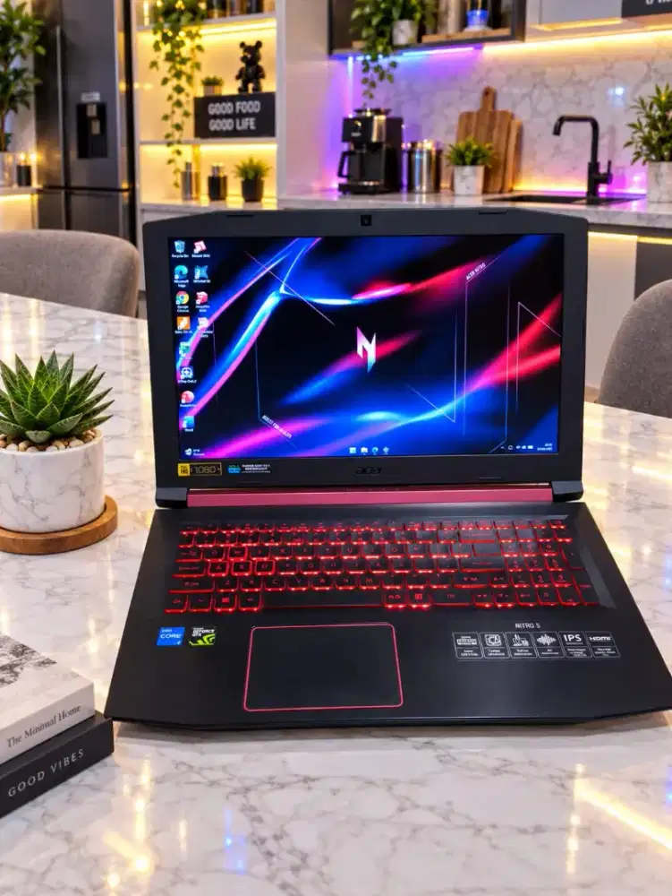 ACER NITRO GTi 5-AN515-52 V28 NVIDIA   [RAM 8GB/SSD+HDD GTX VRAM 4GB]