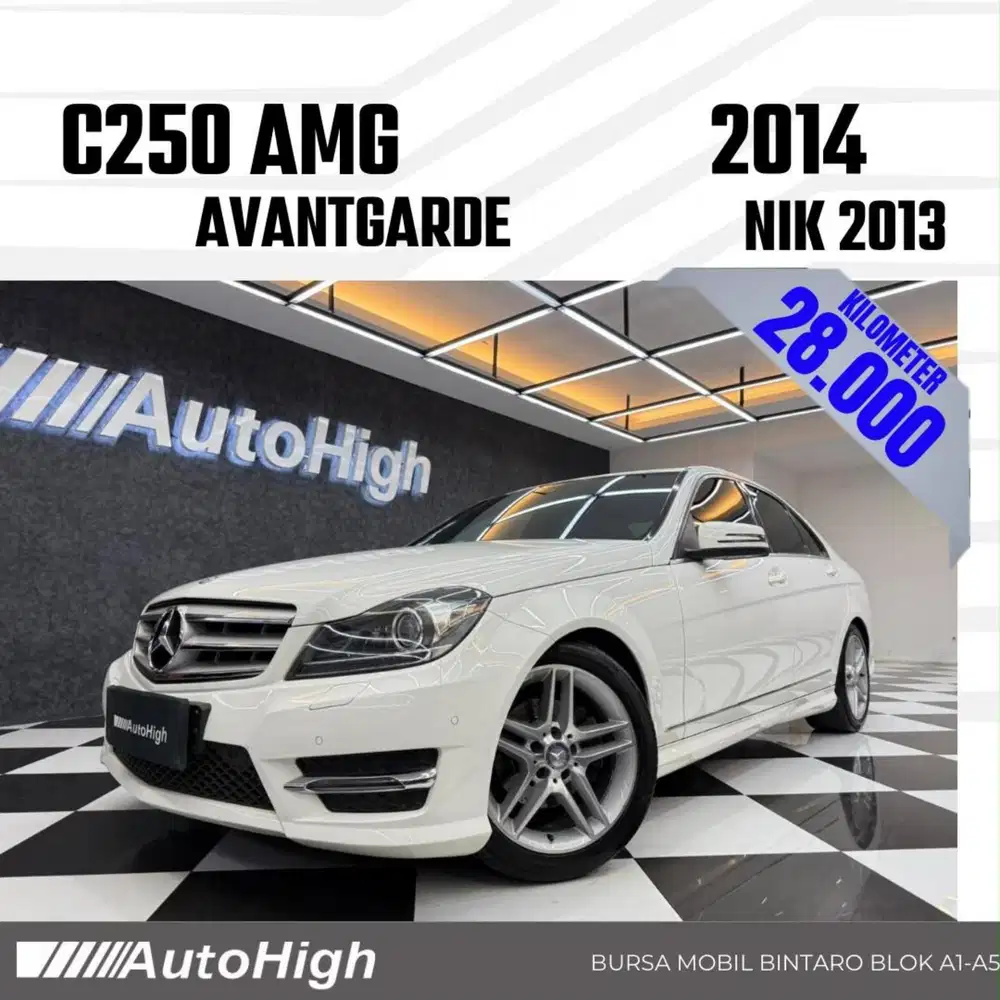 DP10% [Km28.000] C250 AVG AMG 2013 White Reg 2012 #AUTOHIGH
