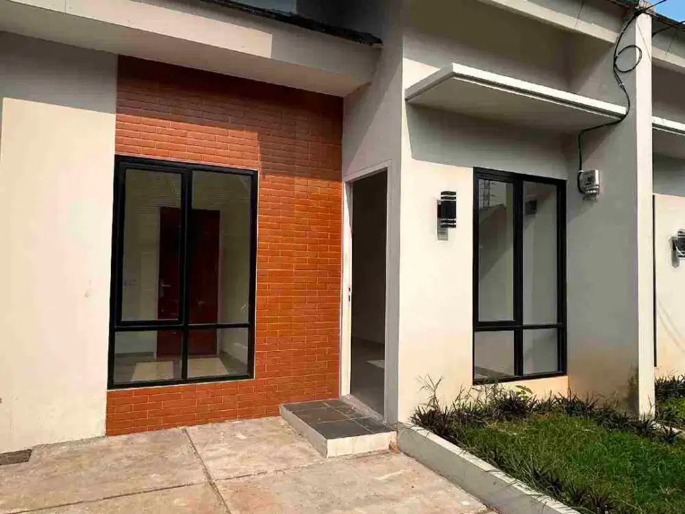 rumah minimalis siap huni di perumahan dekat Cibubur bisa KPR cicilan 2jutaan