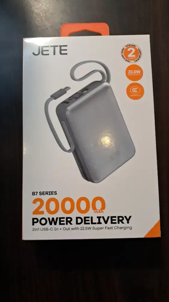 powerbank jete b7 20000mAh