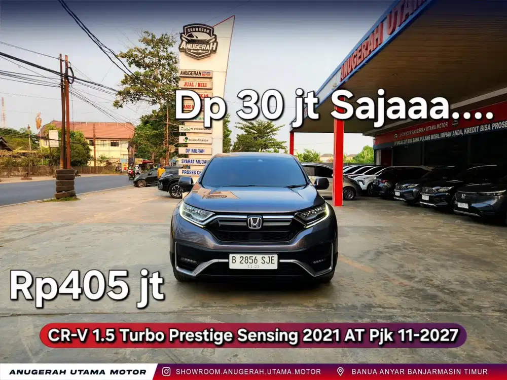 Dp30jt CRV 1.5 Turbo Prestige Sensing 2021 AT Pjk 11-2027