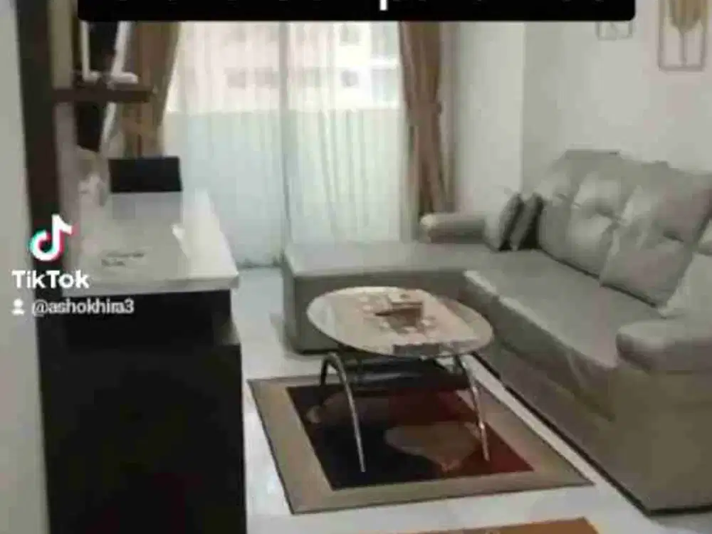 Apartmemt Graha Cempaka mas full furnish view pool.