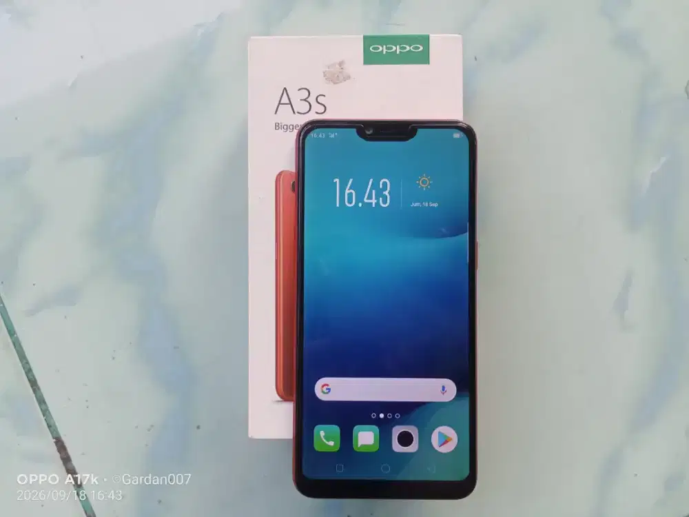 Oppo A3s 4G LTE 2/16gb Segel Normal