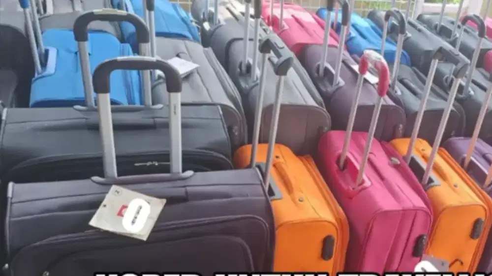 Berbagai macam koper masih baru bgt