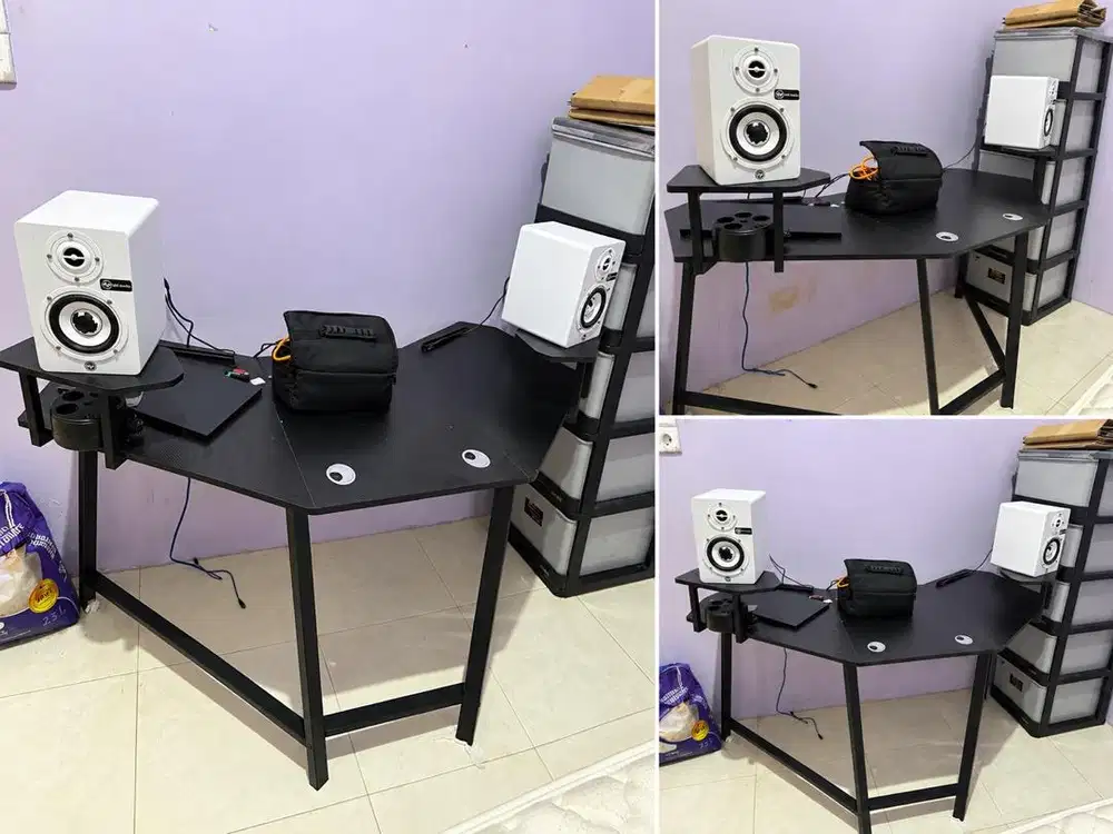 Meja komputer, meja dj,mj gaming,multifungsi