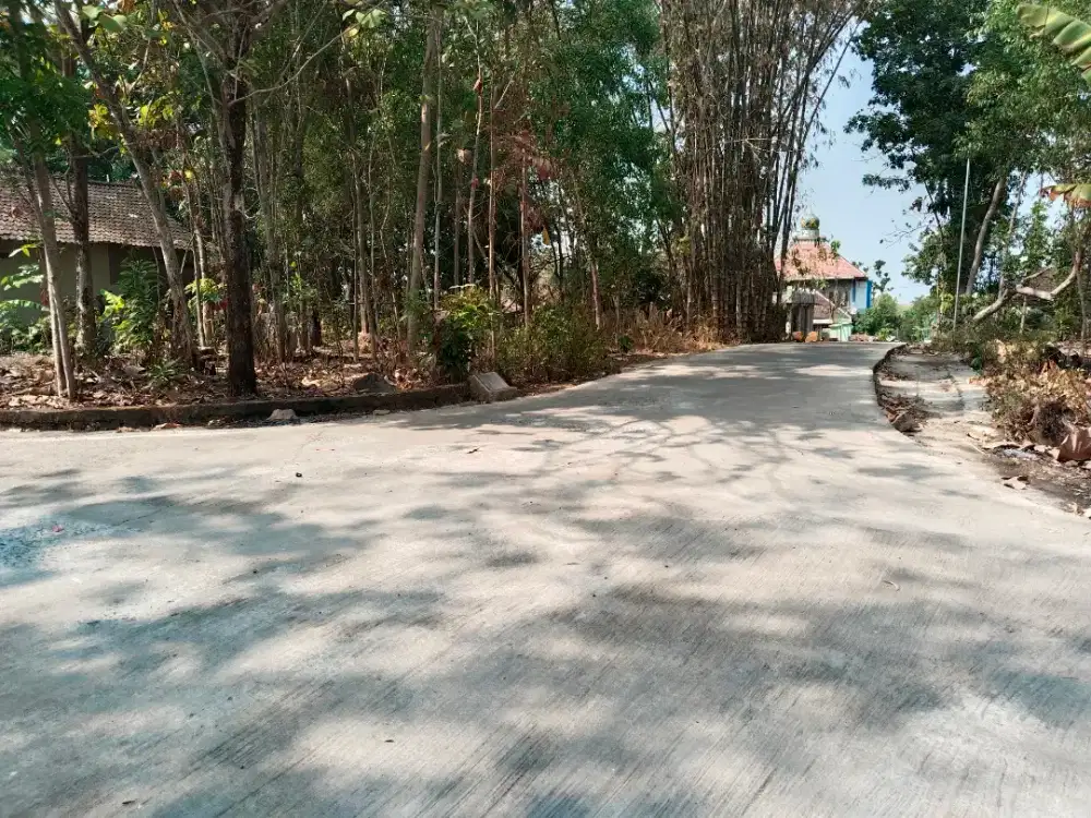 Jual tanah murah 2 muka jln kedung jeruk mojogedang karanganyar