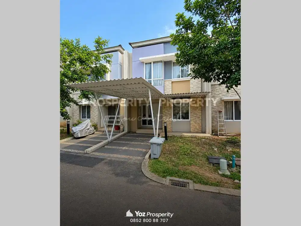 Rumah Murah Sudah Renovasi Interior dan Furnished di Cluster Tesla Kawasan Scientia Summarecon Gading Serpong