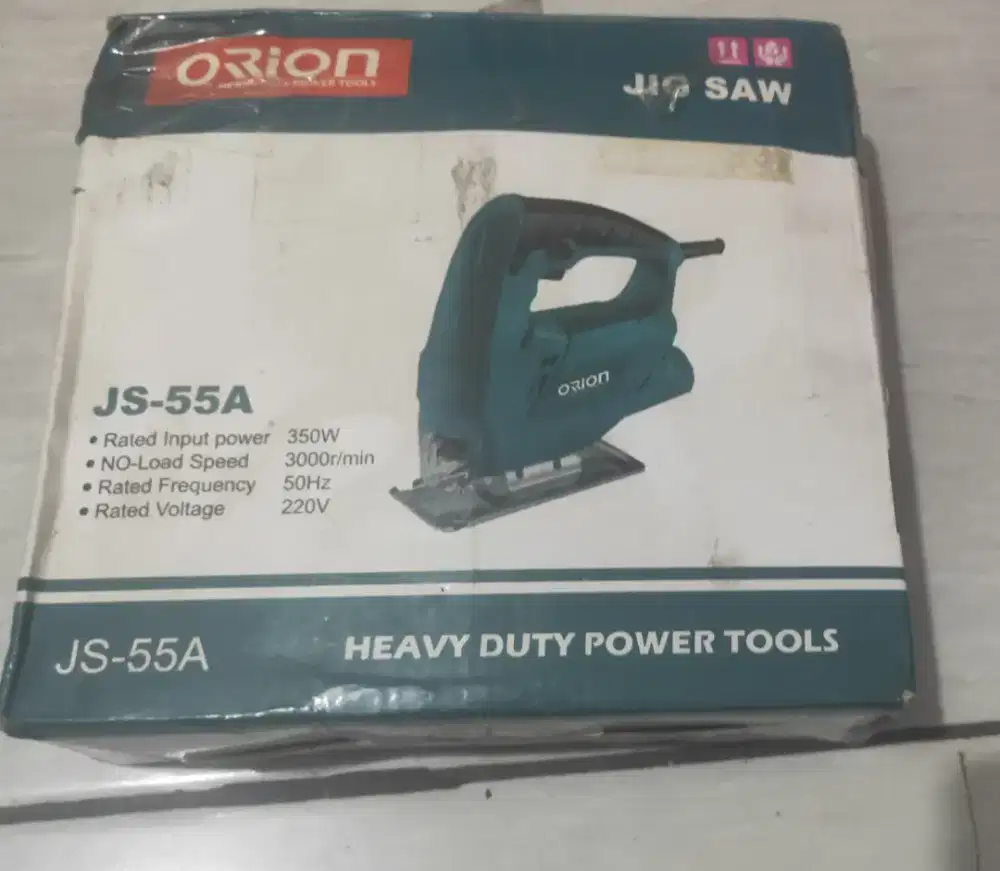 Mesin Gergaji Kayu Listrik Jig Saw Orion,Baru,Murah