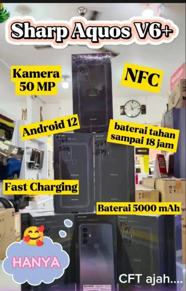 Sharp Aquos v6 plus