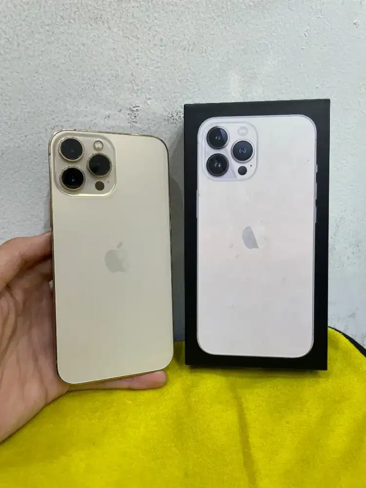 iPhone 13 Pro Max 128gb inter All operator, Fullset,nominus, Siap Pake