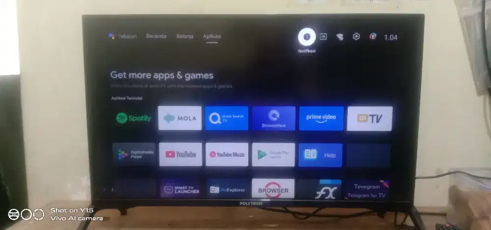 Tv led 32 Polytron android