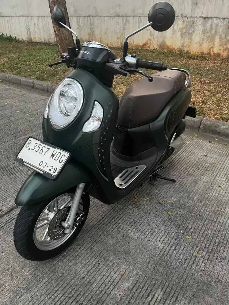 Scoopy Esp Keyles Hijau Doff