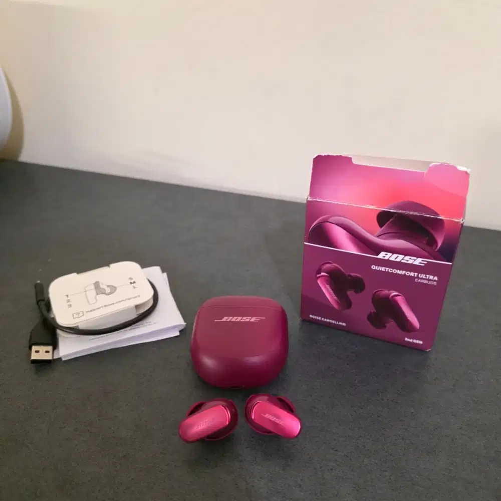 BOSE QC ULTRA GEN 2 ORIGINAL DEEP PLUM EARBUDS QUIETCOMFORT