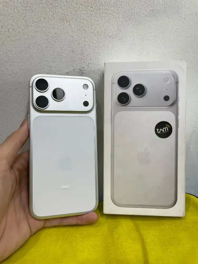 iPhone 17 ProMax 512gb Resmi iBox, Garansi Panjang, Mulus, Fullset ori