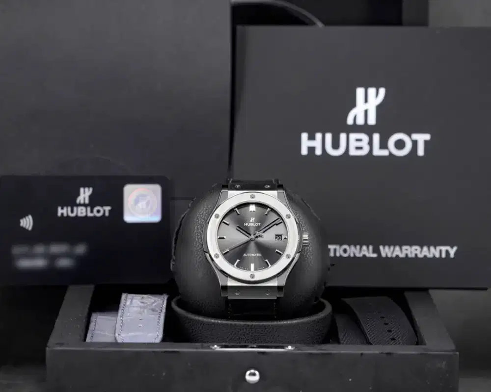 hublot classic fusion racing grey titanium 45mm