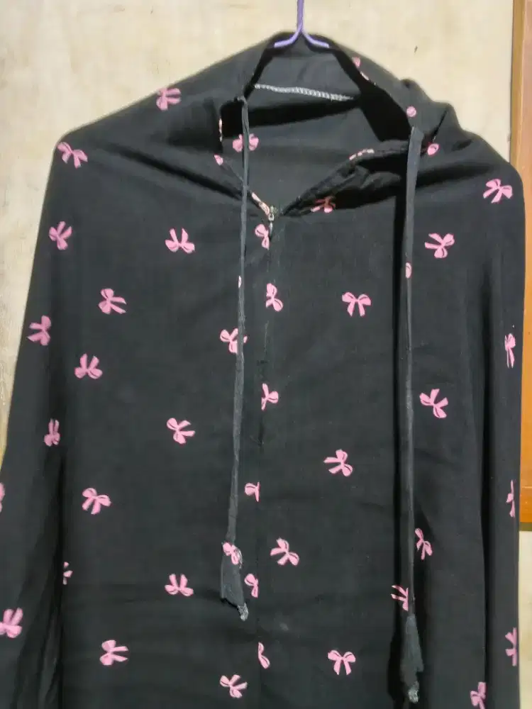 MUKENA RAYON MOTIF PITA PRINTING PRELOVED