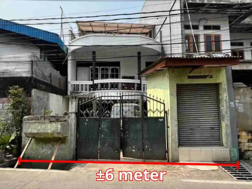 DIJUAL RUMAH HITUNG TANAH  DI SRENGSENG KEMBANGAN JAKARTA BARAT