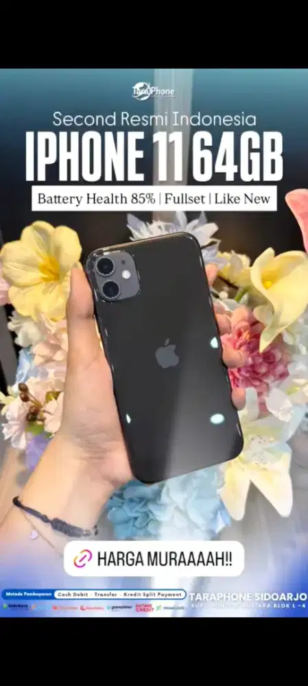 ip 11 64GB Second Resmi
