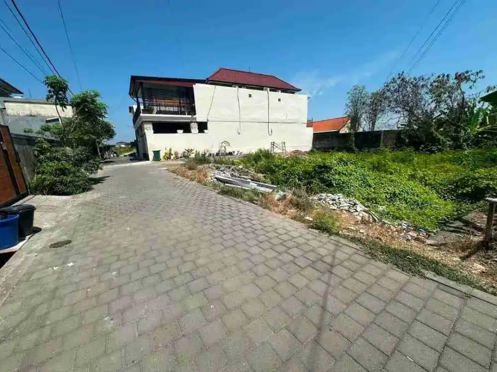 Tanah Lingk Villa 150M2 Batur Sari Sanur Jl5mtr Dkt Icon Mall, Rs Bih