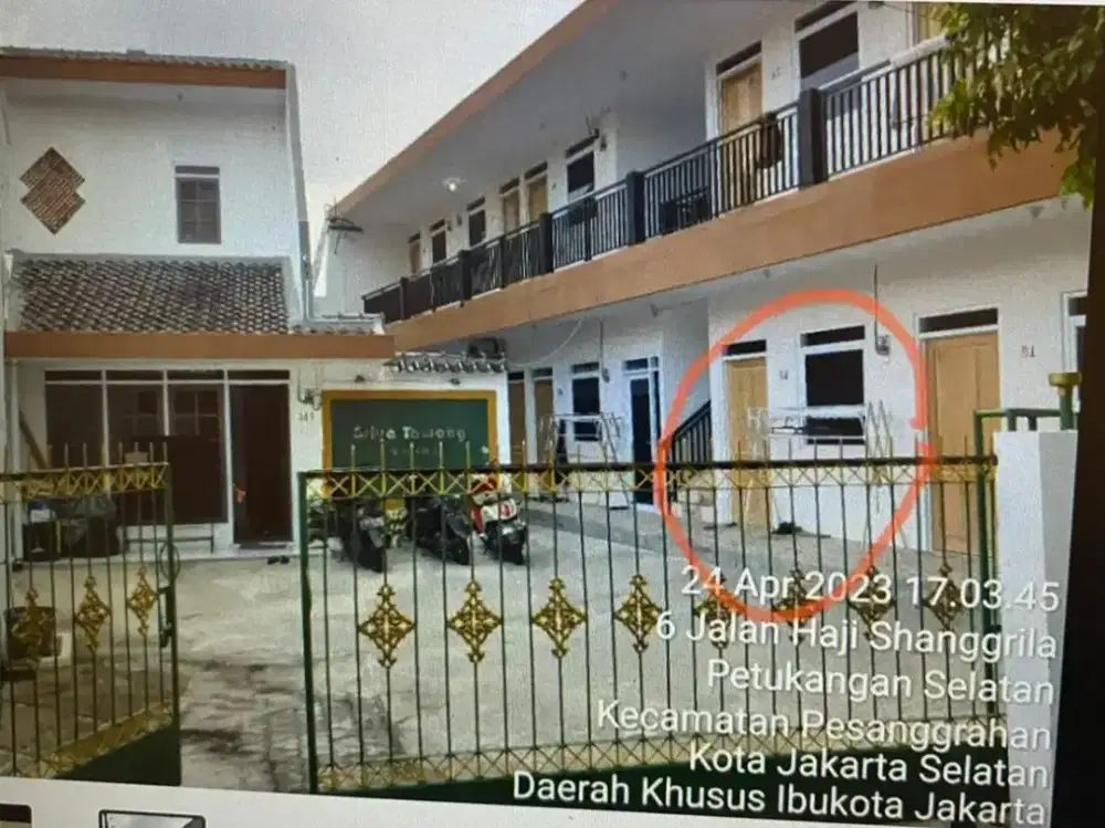 Kontrakan rumah petak khusus pasutri