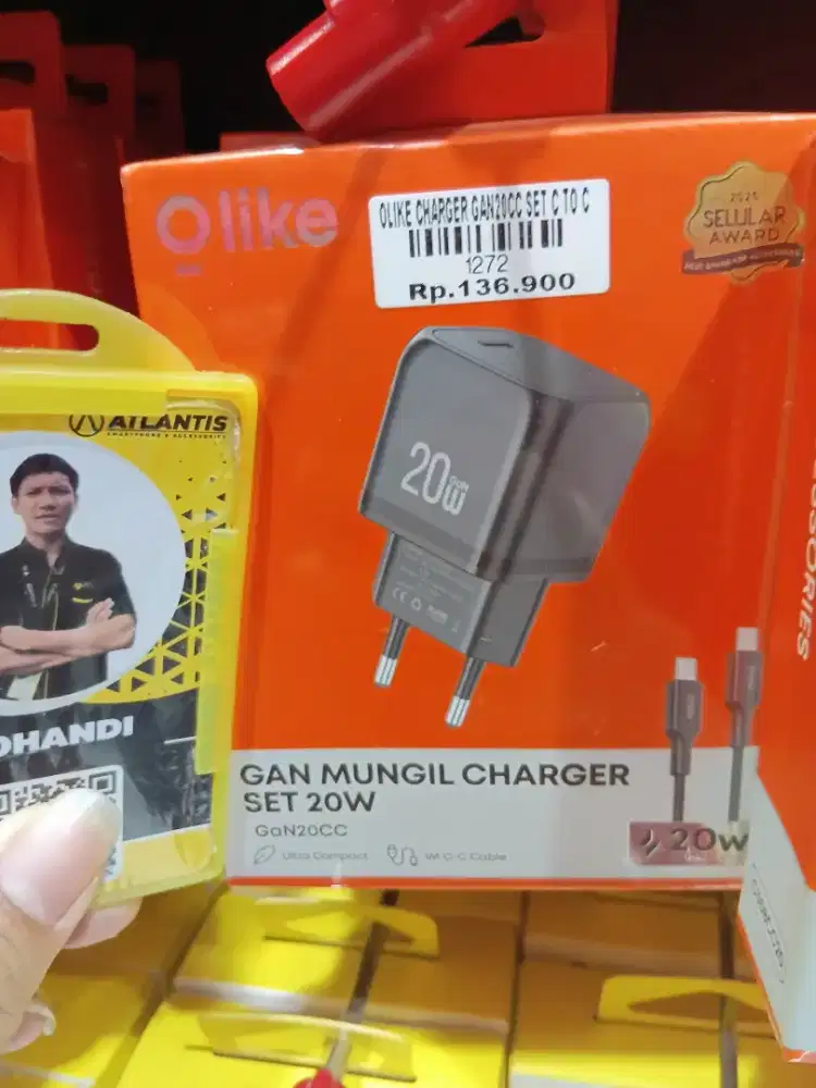 olike charger gan20cc set c to c
