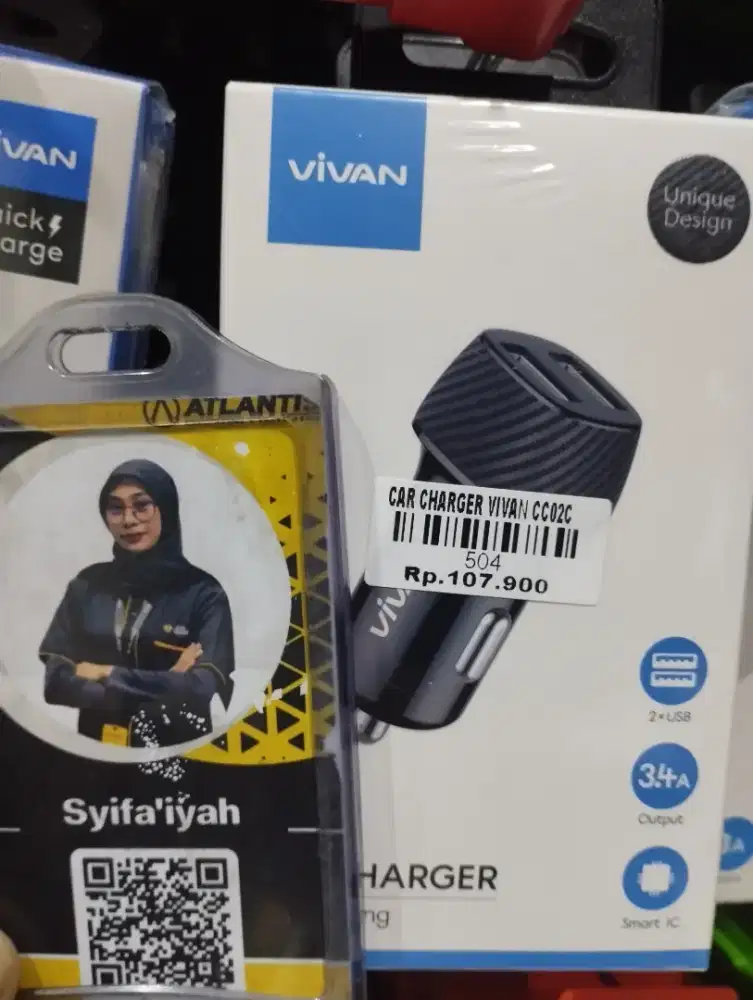 CAR CHARGER VIVAN CC02C | ATLANTIS DAHSYAT