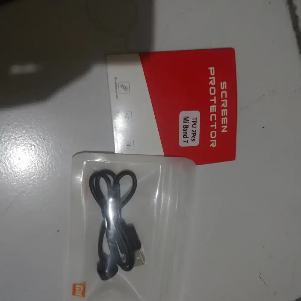 Miband 7 kabel charger bonus screen protector