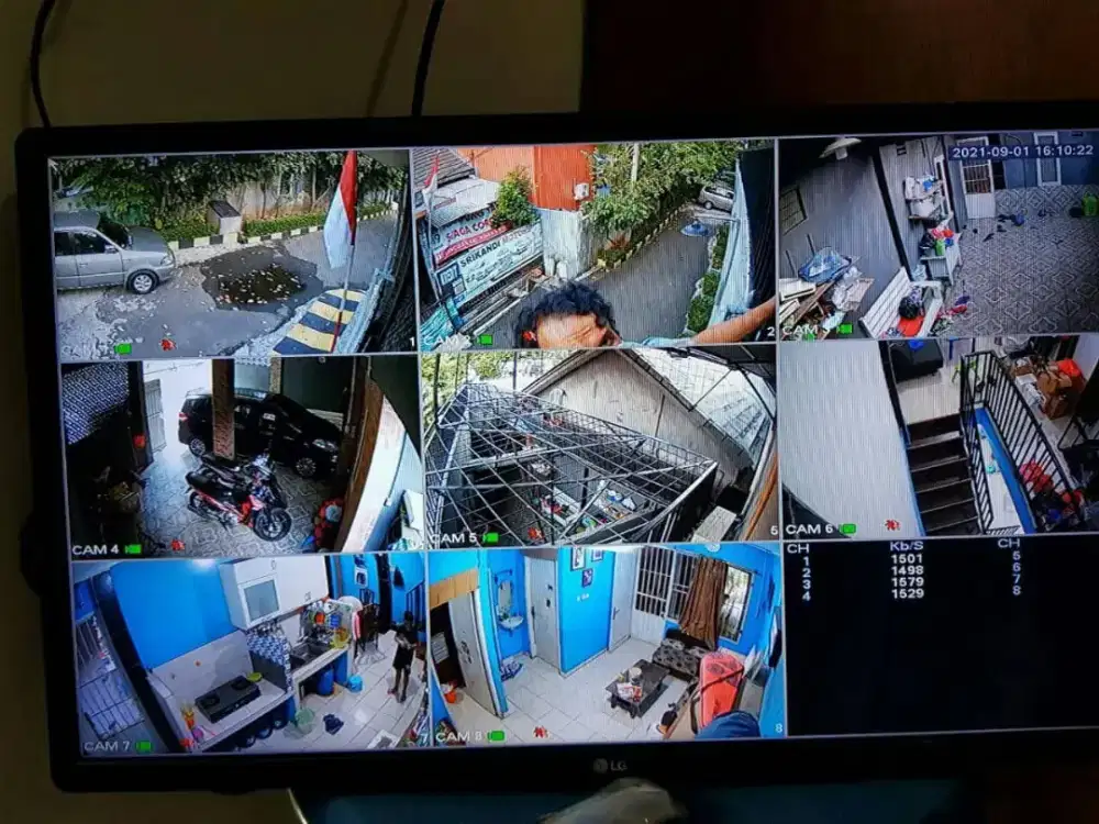 Paketan 3jtan dahua pasang 4 camera 2mp free