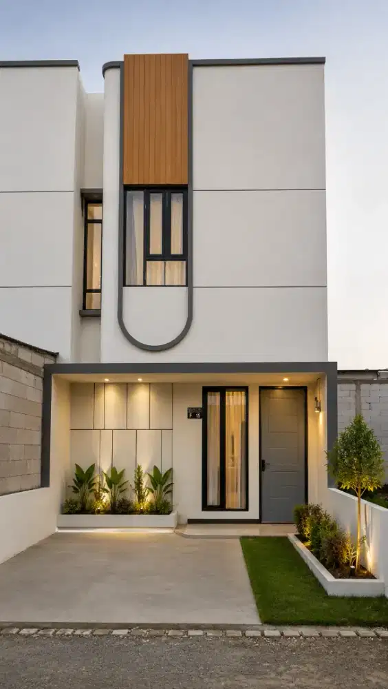 Jual rumah mewah minimlis kotemporer legalitas shm