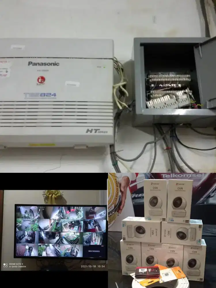 Pusat CCTV + pabx tlp sejabodetabek