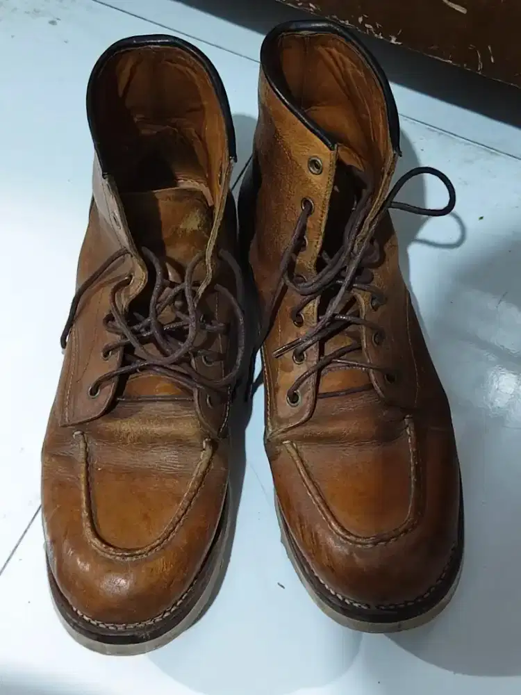 HAND MADE SEPATU KULIT ASLI NO 44 INSOLE 28CM MINAT CHAT INBOX