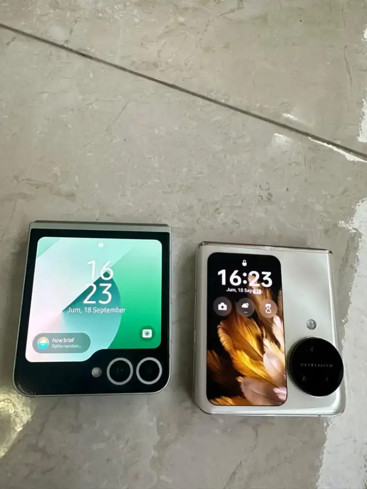 jual santai samsung z flip 6 dan oppo flip n3