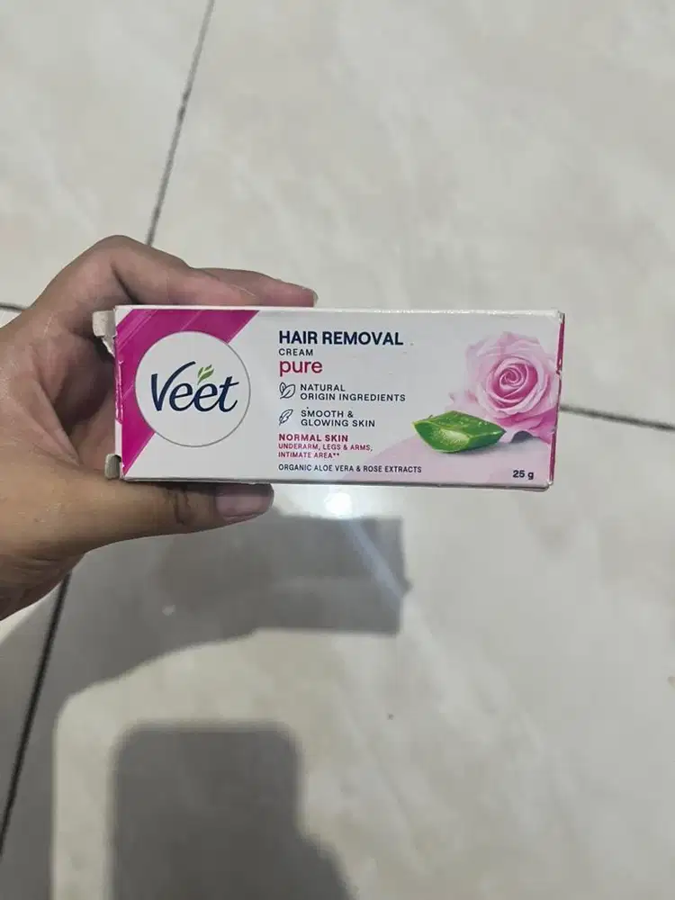 Hair removal atau pencukur bulu Veet