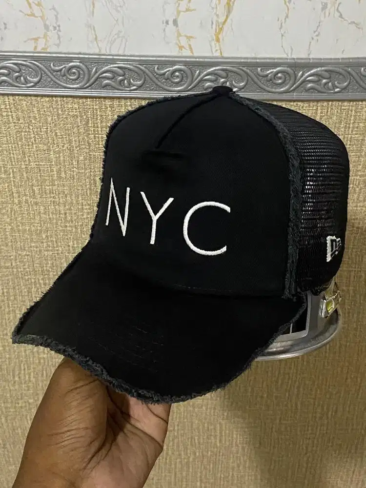 Topi Jaring Trucker Snapback Hat Hats Caps Cap NE Newera New Era