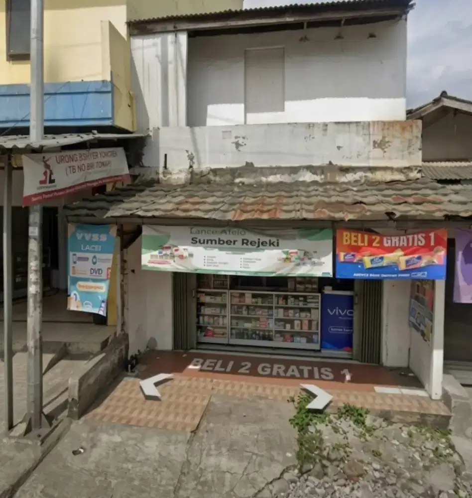 Sewa kios Bogor Utara Kedung Halang arah Keradenan