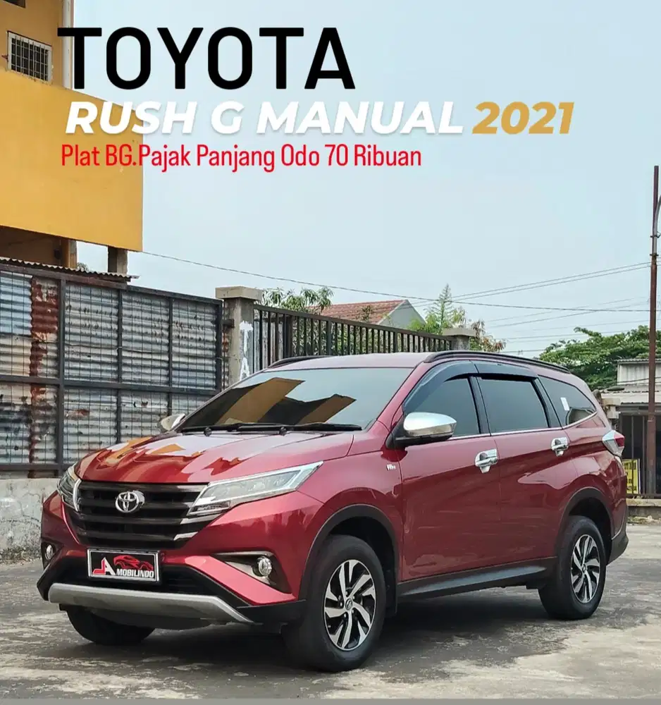 TOYOTA RUSH G MANUAL 2021