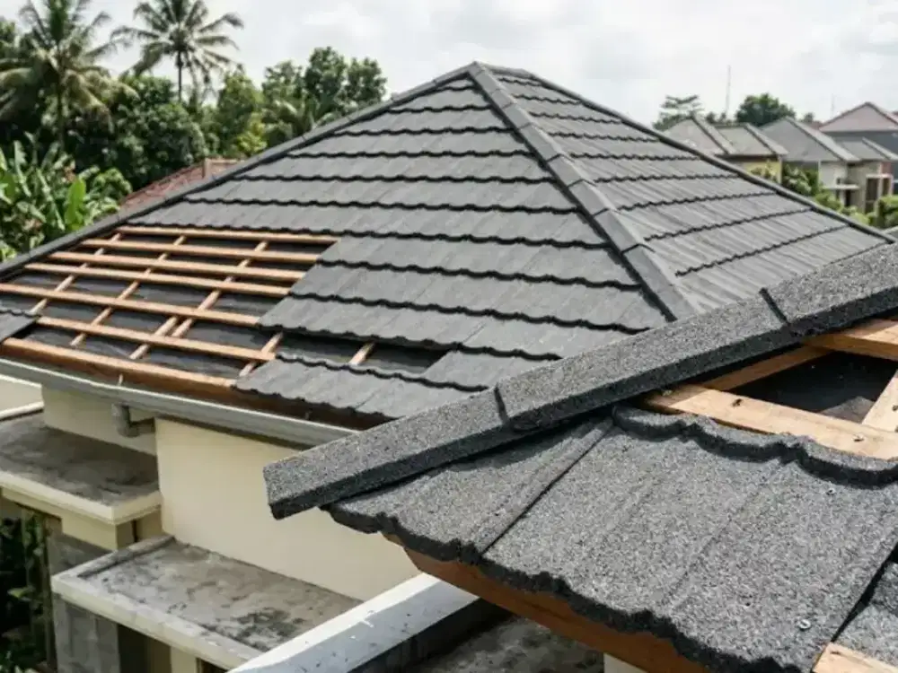 jasa perbaikan atap bocor ganti rangka dll