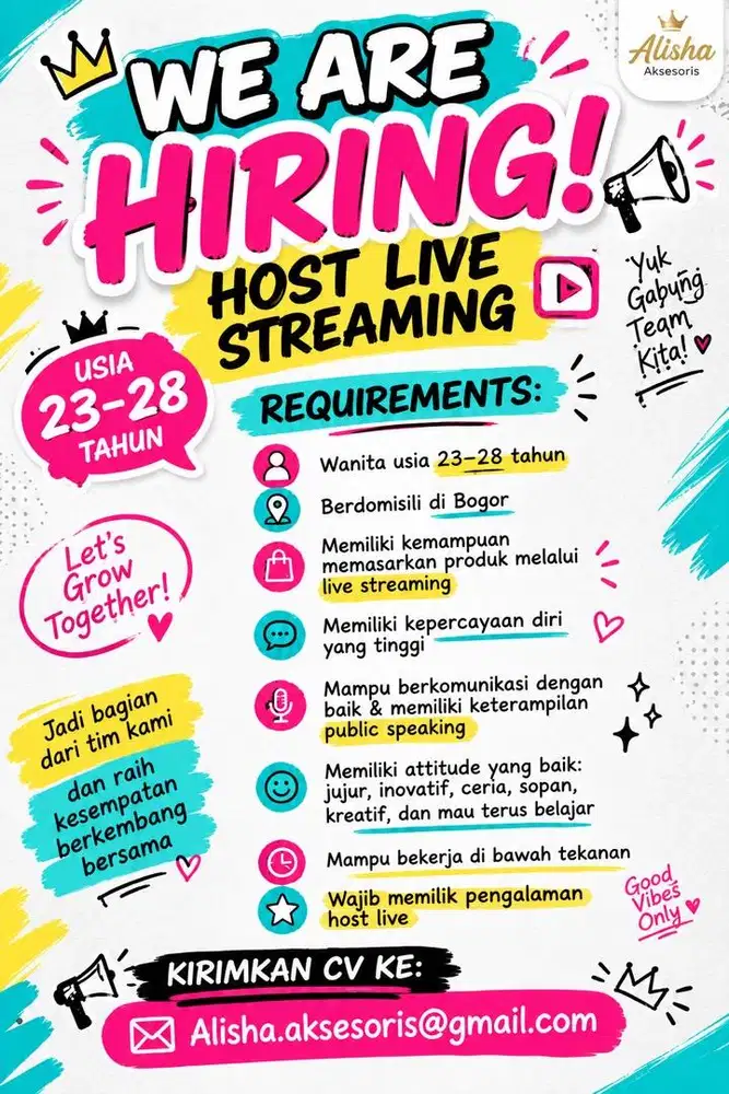 HOST LIVE STREAMING