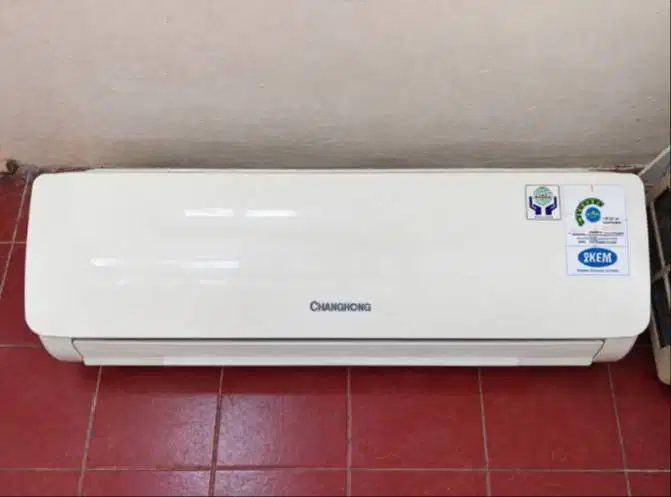 AC Split Bekas ±1 PK – Indoor Changhong + Outdoor Mitsubishi Heavy Ind