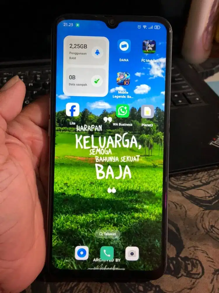 Oppo a16 3/32 bekas