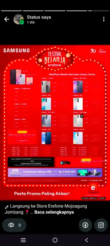 HP TERBARU DI ERAFONE MOJOAGUNG