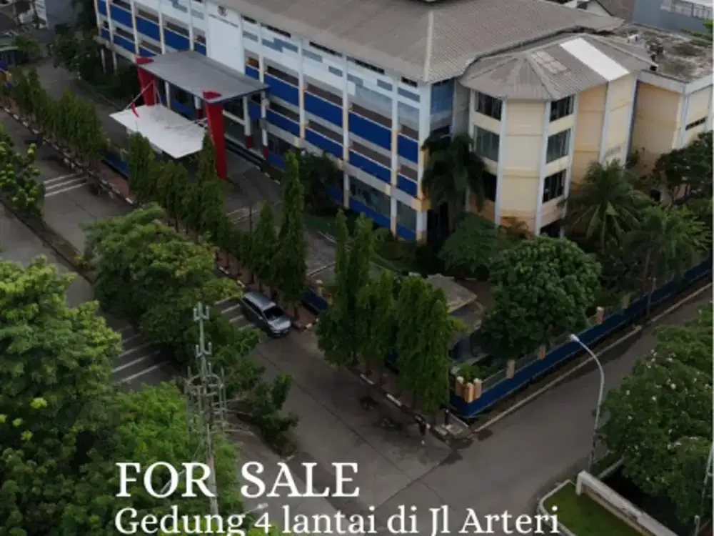 FOR SALE Gedung 4 lantai di Jl Arteri kelapa gading Boulevard jalan besar